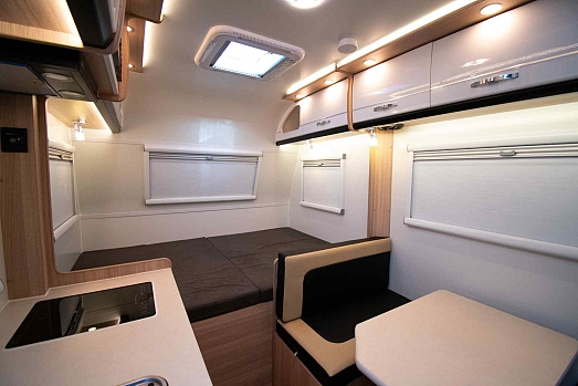 12ft Caravan with Shower and Toilet