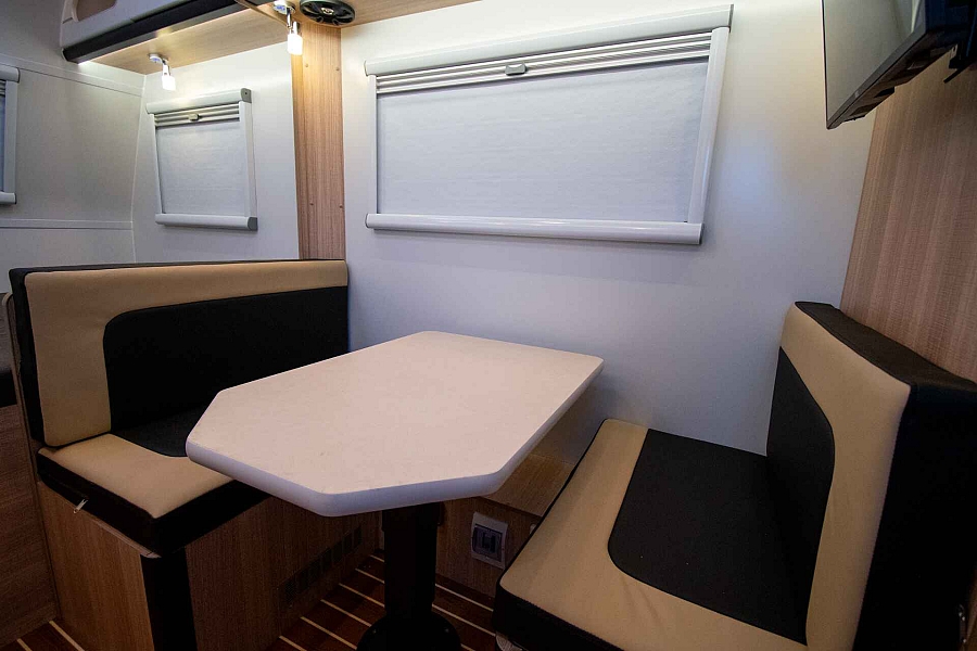 12ft Caravan with Shower and Toilet