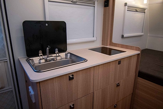 12ft Caravan with Shower and Toilet