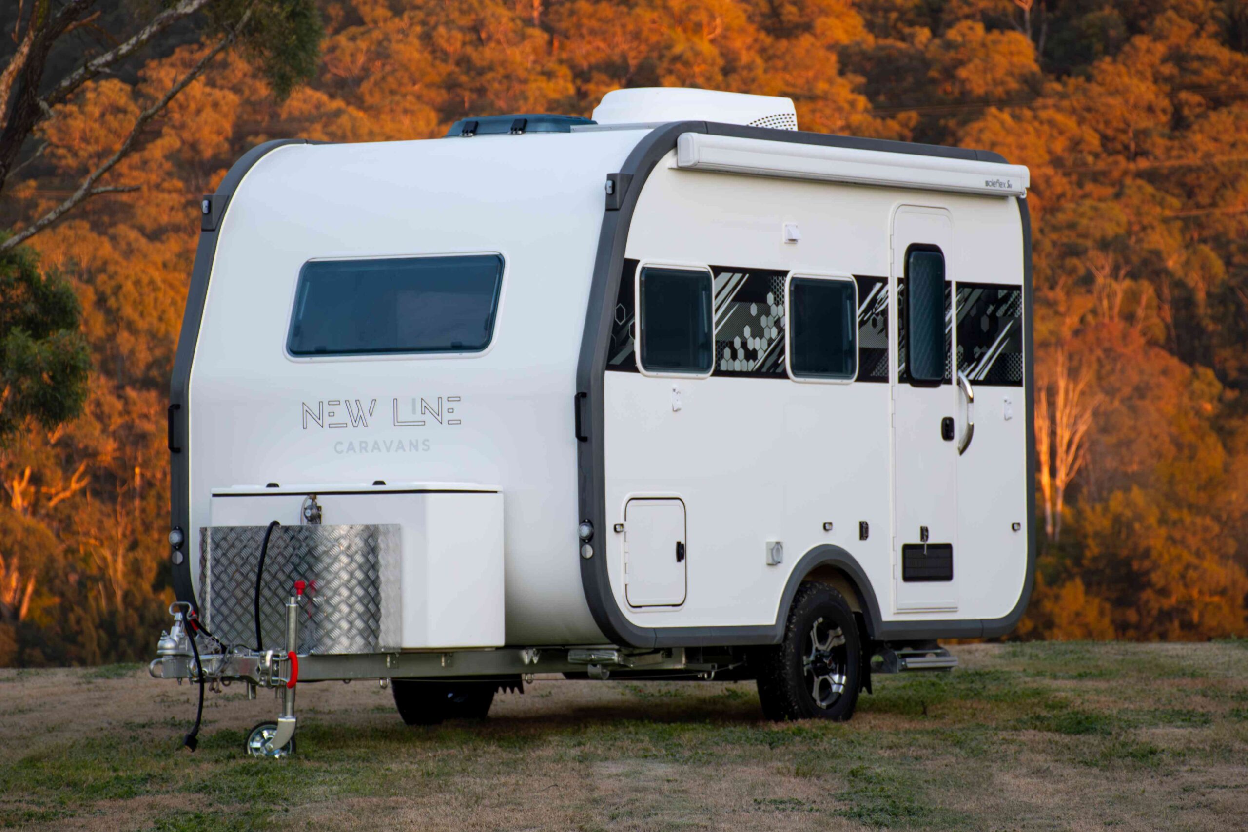 12ft Caravan with Shower and Toilet