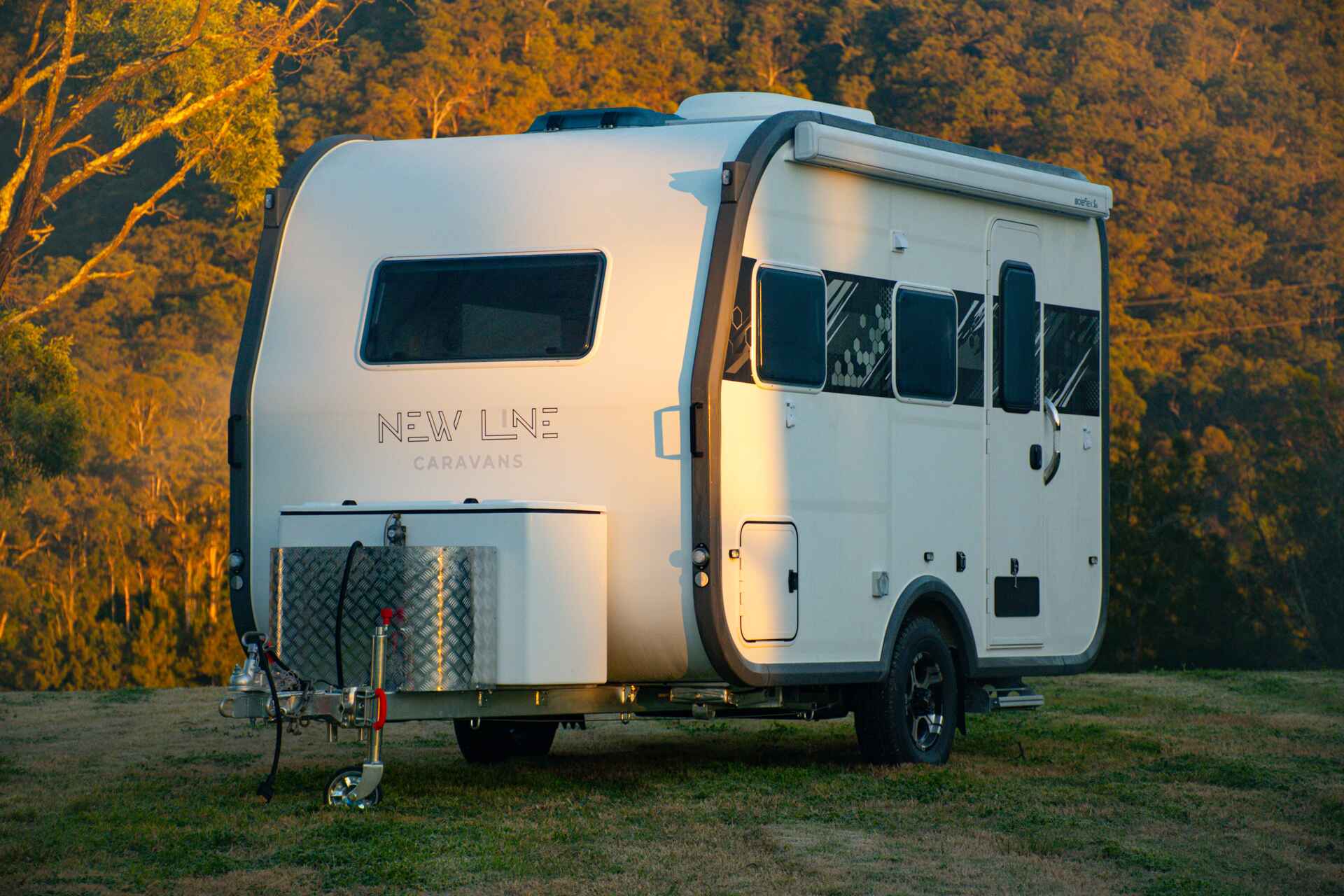 12ft Caravan with Shower and Toilet