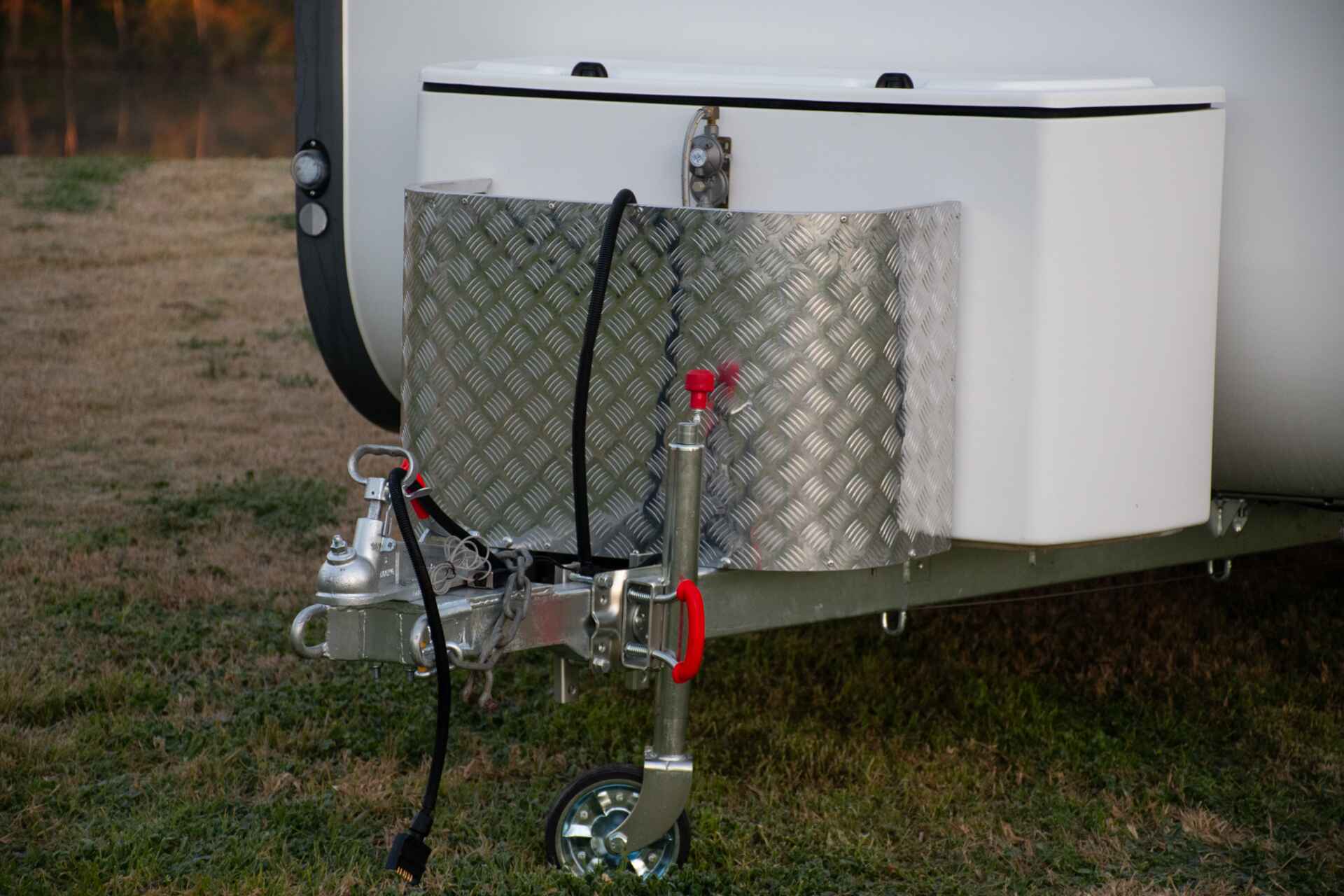 12ft Caravan with Shower and Toilet